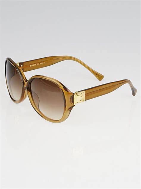 LOUIS VUITTON Acetate Soupcon Oversized Sunglasses